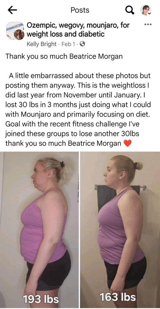 Mounjaro weight loss reviews by real person 