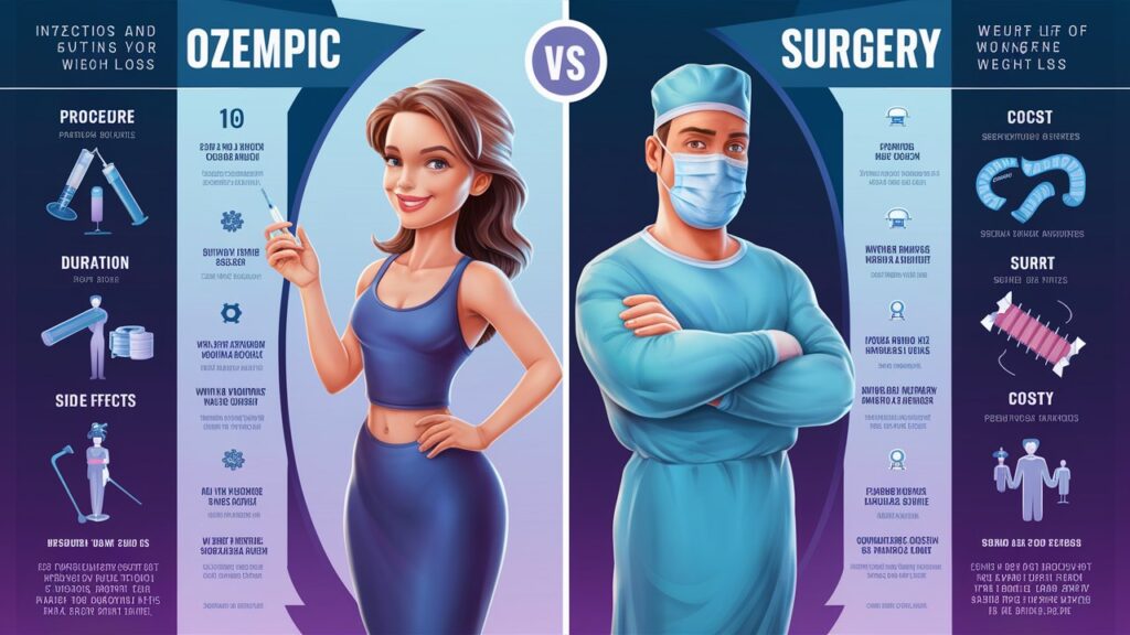 ozempic or weightloss surgery