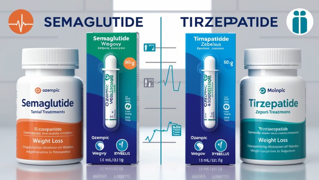 Semaglutide vs. Tirzepatide - A Comprehensive Comparison